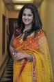 Telugu Actress Nanditha Raj in Yellow Saree Photos