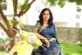 Actress Nanditha Raj Blue Saree Photoshoot for Vishwamitra Movie Images