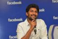 Actor Nani Facebook Hyderabad Office for Nenu Local Movie Promotions