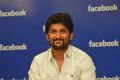 Actor Nani Facebook Hyderabad Office for Nenu Local Movie Promotions