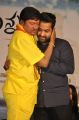 Rajendra Prasad, Jr NTR @ Nannaku Prematho Title Song Launch Stills