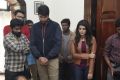 Sundeep Kishan, Aathmika @ Naragasooran Movie Pooja Stills