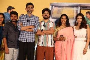 Chinna Papisetty, Sekhar Kammula, Amani, Sudhakar Komakula, Pooja Kiran @ Narayana & Co Movie Teaser Launch Stills