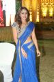 Actress Natasha Doshi in Blue Half Saree Photos