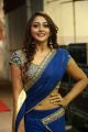 Actress Natasha Doshi in Blue Half Saree Photos