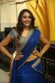 Actress Natasha Doshi in Blue Saree Photos