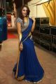 Actress Natasha Doshi in Blue Half Saree Photos