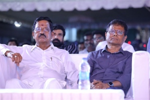 Kalaipuli S Thanu, Sasi @ Natchathiram Nagargiradhu Audio Launch Stills