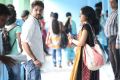 Jai, Niveda Thomas in Naveena Saraswathi Sabatham Latest Photos