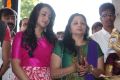 Trisha, Uma Krishnan @ Nayagi Movie Pooja Stills