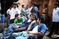 VV Vinayak, Ram Charan at Naayak Movie Working Stills