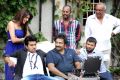 Kajal, Ram Charan, Vinayak at Nayak Movie Working Stills