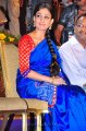 Nayanthara Blue Saree Photos