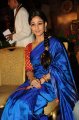 Nayanthara Blue Saree Photos