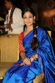 Nayanthara Blue Saree Photos