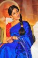 Nayanthara Blue Saree Photos