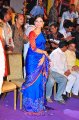 Nayanthara Blue Saree Photos