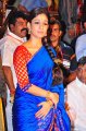 Nayanthara Blue Saree Photos