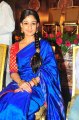 Nayanthara Blue Saree Photos