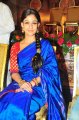 Nayanthara Blue Saree Photos