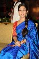 Nayanthara Blue Saree Photos