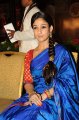 Nayanthara Blue Saree Photos