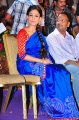 Nayanthara Blue Saree Photos