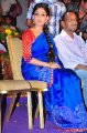 Nayanthara Blue Saree Photos