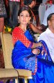 Nayanthara Blue Saree Photos