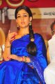 Nayanthara Blue Saree Photos