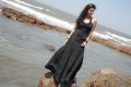 Telugu Actress Nayanthara Hot in Black Dress Stills