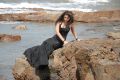 Actress Nayantara Hot Stills in Black Dress