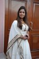 Actress Nayanthara Cute Photos in White Churidar Dress