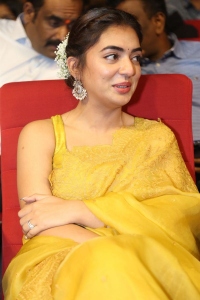 Actress Nazriya Nazim in Golden Yellow Saree Images