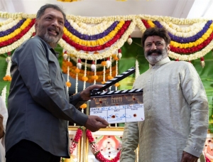 Chukkapalli Suresh, Balakrishna @ NBK109 Movie Pooja Stills