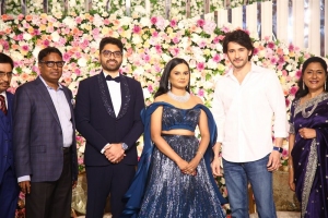 Mahesh Babu @ Neelima Guna Wedding Reception Photos