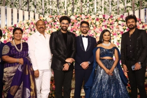 Bellamkonda Suresh @ Neelima Guna Wedding Reception Photos