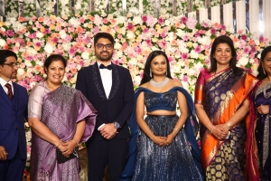 Neelima Guna Wedding Reception Photos