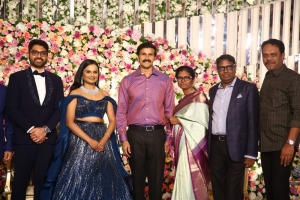 Ravi Prakash @ Neelima Guna Wedding Reception Photos