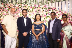 K. Raghavendra Rao @ Neelima Guna Wedding Reception Photos