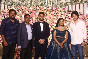 Mahesh Babu @ Neelima Guna Wedding Reception Photos