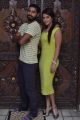 Dhruva, Neetu Chandra @ Thilagar Movie Interview Stills