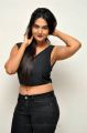 Actress Neha Deshpande Hot Pics in Black Crop Top & Skinny Jeans
