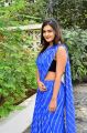 Actress Neha Deshpande in Hot Blue Saree Photos