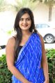 Actress Neha Deshpande Blue Saree Photos