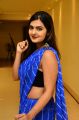 Actress Neha Deshpande Blue Saree Hot Photos