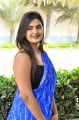 Telugu Actress Neha Deshpande Blue Saree Hot Photos