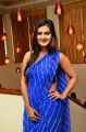 Telugu Actress Neha Deshpande Blue Saree Hot Photos