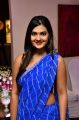 Actress Neha Deshpande Blue Saree Photos