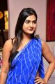 Actress Neha Deshpande in Hot Blue Saree Photos